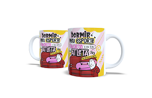 Caneca Branca Flork Estampa Divertida 325ml