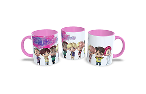 Caneca Colorida com Interior - BTS