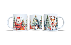 Caneca Branca - Especial de natal