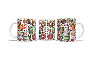 Caneca Branca - Especial de natal