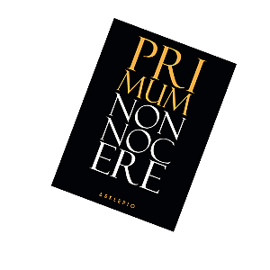 Bloco de Notas Primum Non Nocere