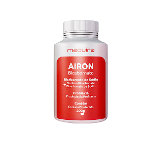 Bicarbonato de Sodio Airon 200g Morango - Maquira