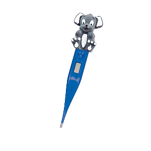Termometro Digital Pediatrico Azul Cachorro Termomed Kids - Incoterm