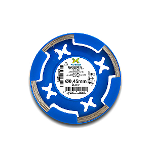 Fio Ortodontico Duro Elastico Crni Redondo 0,45mm Rolo 50g - Morelli