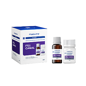 Kit Cimento Endodontico Fill Canal Liquido 10ml + Po de 12g - Maquira