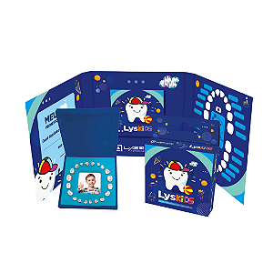 Kit Porta Dentinhos + Album LYSKIDS Menino - Lysanda