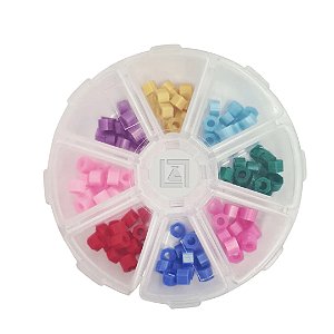 Marcador de Instrumental Silicone Sortido com 120 unidades - Lysanda