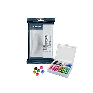 Marcador De Instrumental Silicone Multi Cores Estojo com 60 Unidades - Maquira