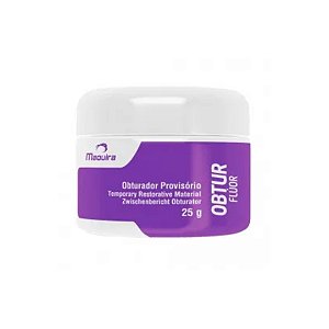 Obturador/ Restaurador Provisorio com Fluor 25g - MAQUIRA