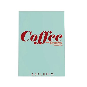 Quadro Coffee Sem Moldura