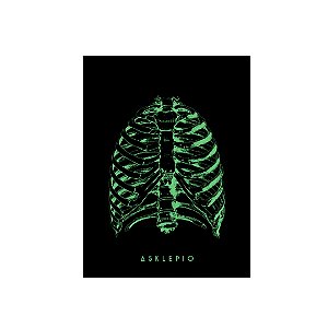 Quadro Torax Verde Sem Moldura
