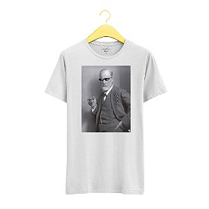 Camiseta Thug Freud Branca MASCULINA Tamanho:G