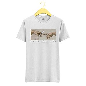 Camiseta Surgery Art Branca MASCULINA Tamanho:M