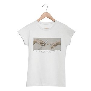 Camiseta Surgery Art Branca FEMININA Tamanho:P