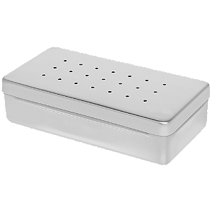 ESTOJO INOX 20X10X05 PERFURADO ACONOX
