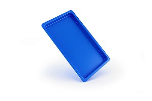 BANDEJA 22X12X1.5 AZUL AUTOCLAVAVEL - MAQUIRA