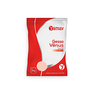REFIL GESSO VENUS SALMÃO TIPO IV 1 KG – YAMAY