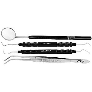 KIT CLINICO C/ 4 PCS BLACK GOLGRAN