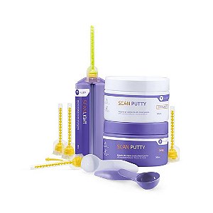 KIT SILICONE DE ADICAO SCAN PROMO PUTTY+LIGHT+REGULAR -YLLER