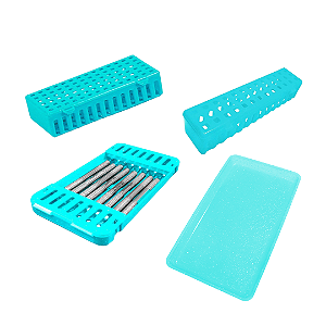 Kit Sterilys Estojo e Bandejas para Autoclave Tiffany com Glitter - Lysanda