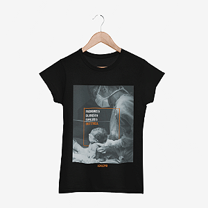 Camiseta GO Preta FEMININA Tamanho:M