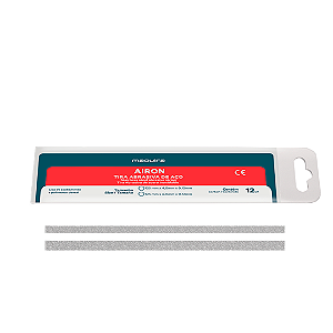 Tira de Lixa de Aco Airon 4mm com 12un Maquira