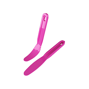 Espatula Plastica Para Manipulacao Maquira Cor:Rosa