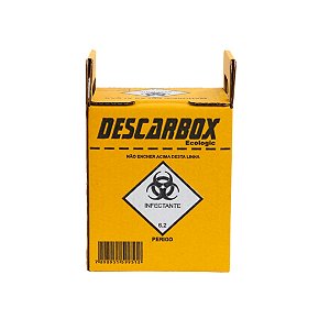 Coletor Perfuro-Cortante 1,5L Descarbox