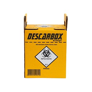 Coletor Perfuro-Cortante 3L Descarbox