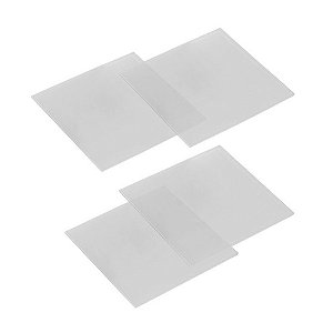 PLACA CRISTAL 1,00MM QUADR C/5 UND  ESSENCE DENTAL