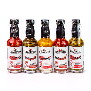 Kit - 5 Conservas de Pimenta - 70ml
