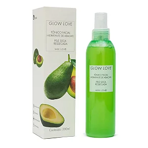 Tônico Facial Hidratante de Abacate Glow Love - Max Love