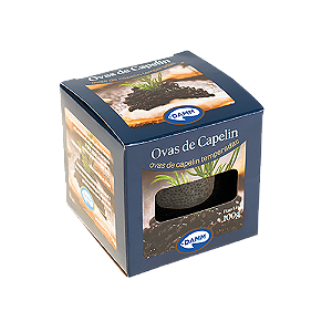 Ovas de Capelin Preta 100g Damm (PX21341301) caixa com 6unid