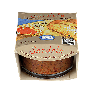 Sardela 120g Damm (PT034041) caixa com 12unid