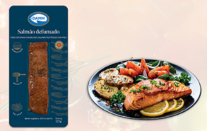 SALMAO DEF PEDACO C/P 125G Quente DAMM (PX01101052) caixa com 25unid