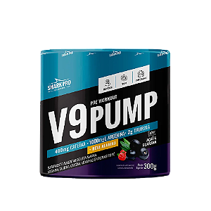 V9 Pump Shark Pró - Pré Treino Potente