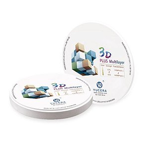 Bloco de Zirconia Multilayer 3D Plus