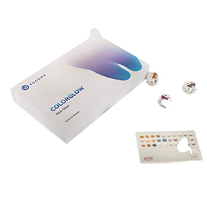 Kit de Corantes e Glaze COLORGLOW 8 cores