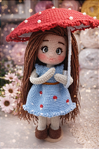 PRÉ VENDA apostila digital boneca Emma🍄