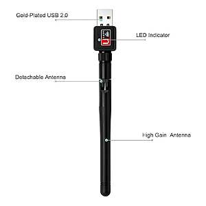 Antena Usb Wi-fi Al-c818