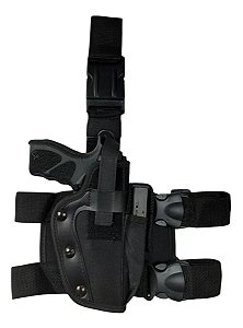 Coldre Robocop Tático Militar Universal Pistola Revolver Lado Destro