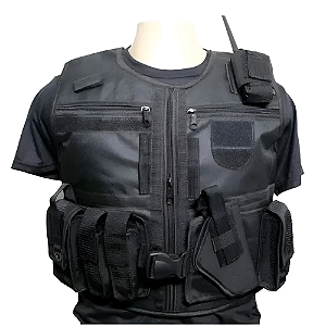 Capa Colete Tático Militar X-tudo Segurança Privada Policial