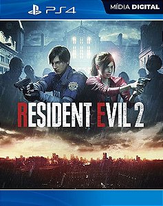 RESIDENT EVIL 2 Playstation 4 Mídia Digital