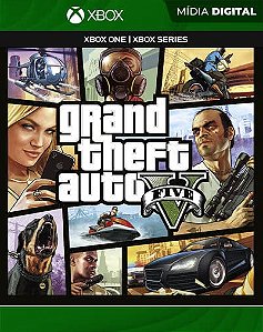 GTA 5 Grand Theft Auto V Xbox one Mídia Digital