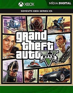GTA 5 Grand Theft Auto V Xbox Series X|S Mídia Digital