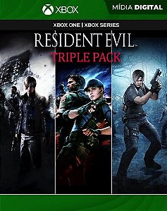Resident Evil 4 5 6 Triple Pack Xbox One Mídia Digital