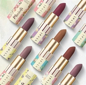 Batom Bastão Vegano Matte Maricota - Vivai - 3,8g