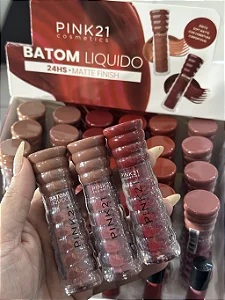 Batom Líquido - Pink21 - 6ml