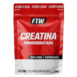 Creatina 100% Pure Monohidratada e Micronizada Refil (300g) FTW