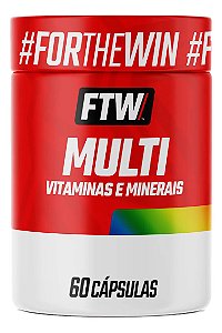 Multi Vitaminas e Mineiras (60 Caps) FTW